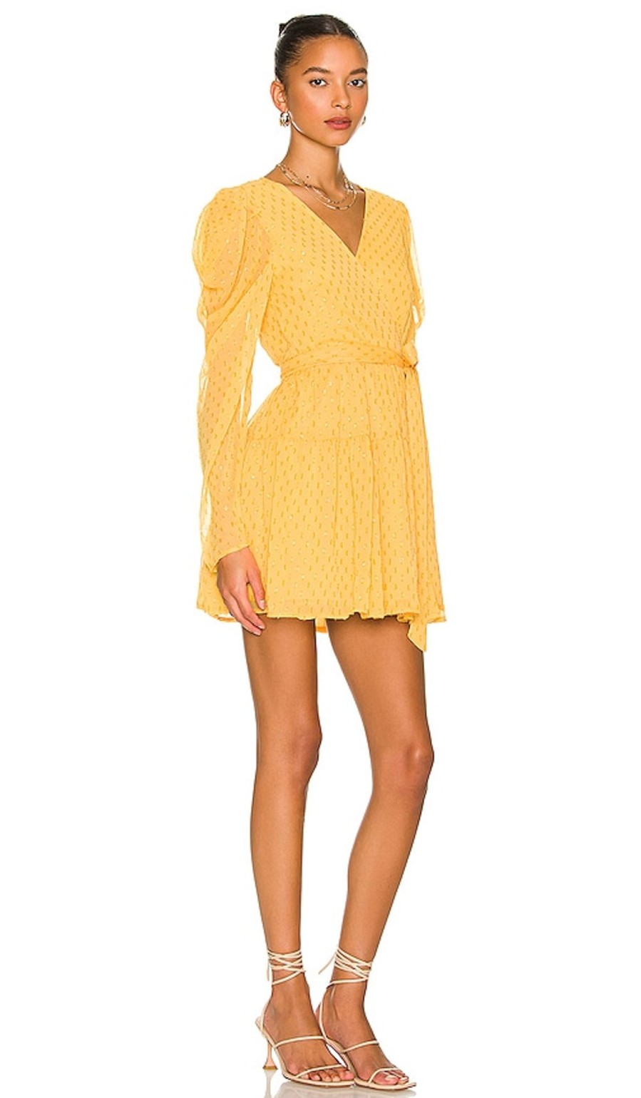 Clothes Lovers and Friends | Morgan Mini Dress Golden Yellow