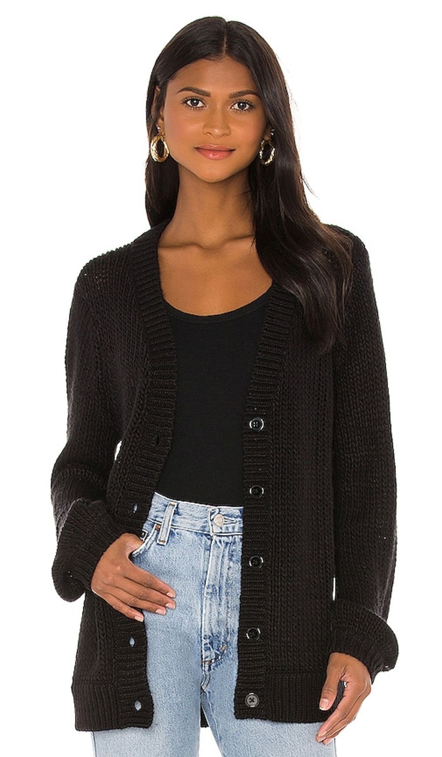 Clothes Lovers and Friends | Jordyn Oversized Cardigan Black