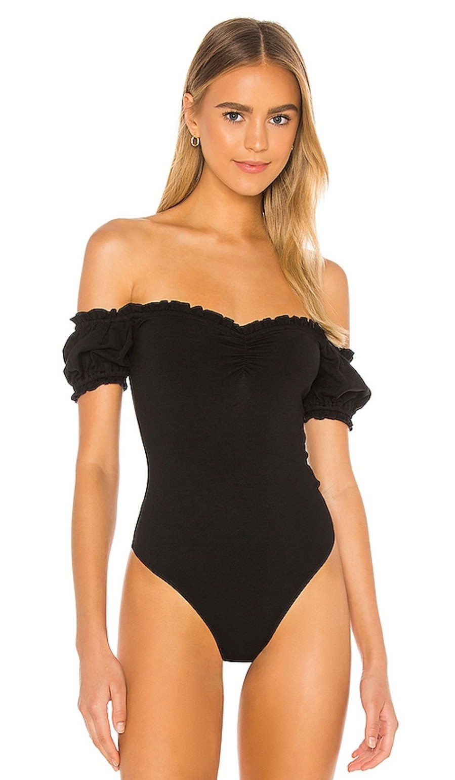 Clothes Lovers and Friends | Lacey Bodysuit Black