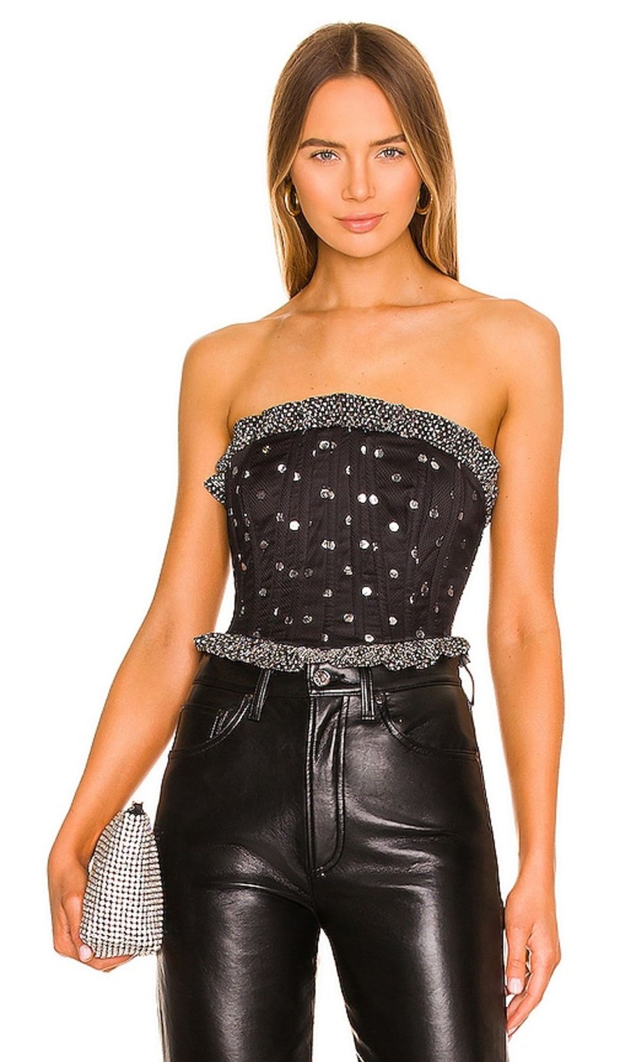 Clothes Lovers and Friends | Elodie Bustier Top Black