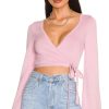 Clothes Lovers and Friends | Gannon Wrap Mini Cardigan Lavender