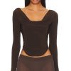 Clothes Lovers and Friends | Xander Top Chocolate Brown