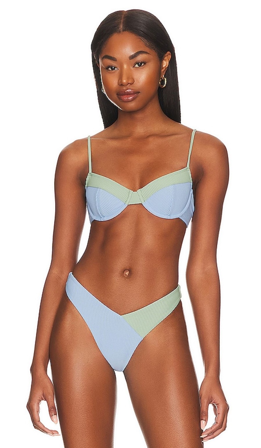 Clothes Lovers and Friends | Pool Party Top Sky Blue & Mint