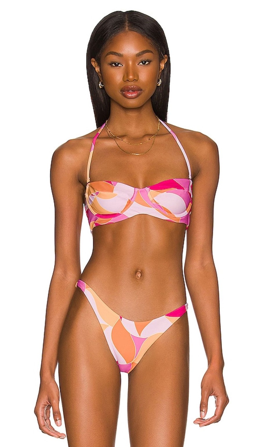 Clothes Lovers and Friends | Papillion Love Top Fuchsia Geo