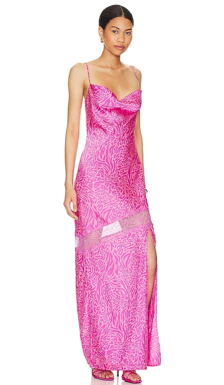 Clothes Lovers and Friends | Loxie Gown Nayeli Animal Multi