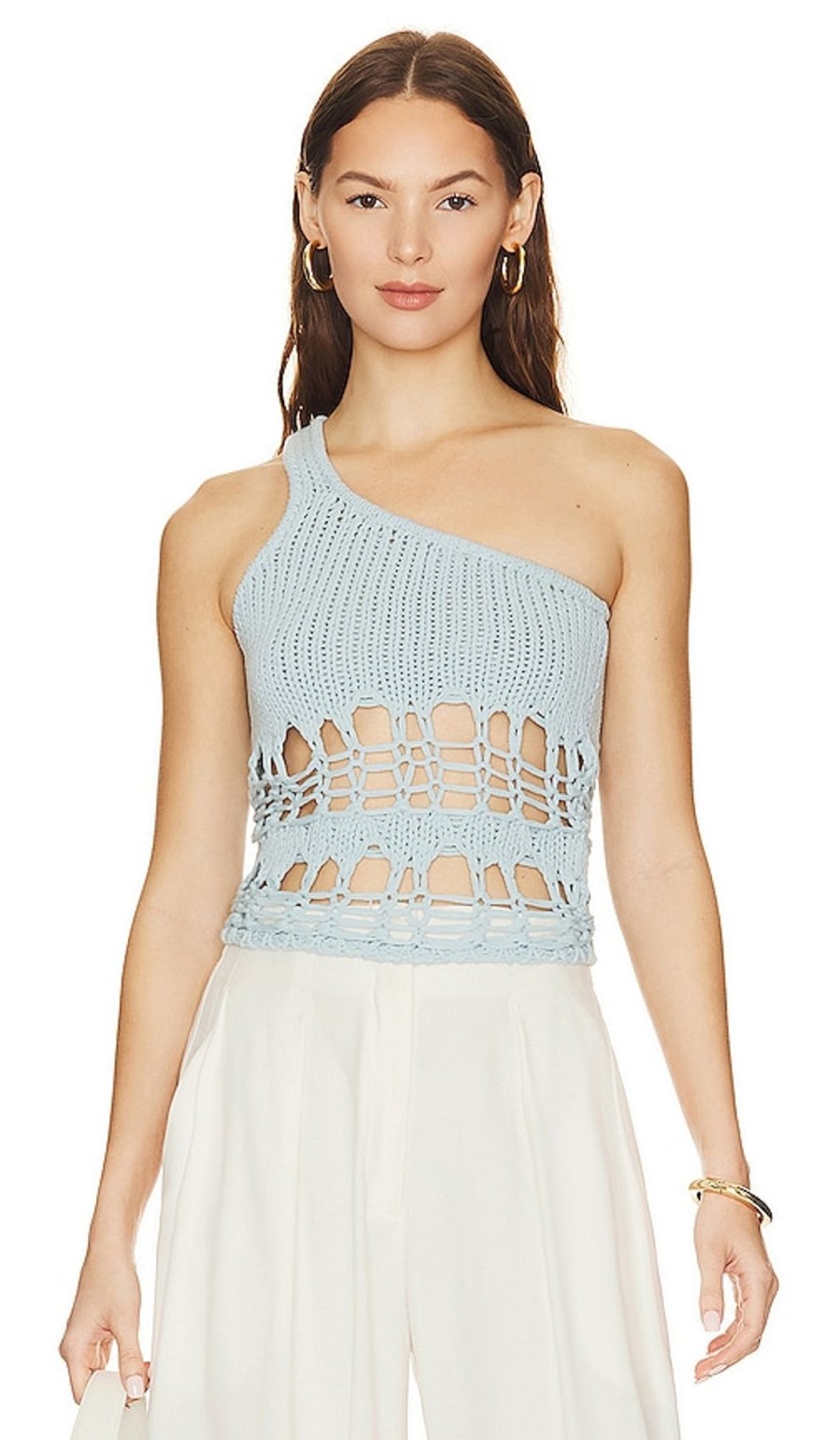Clothes Lovers and Friends | Luca Knit Top Light Blue