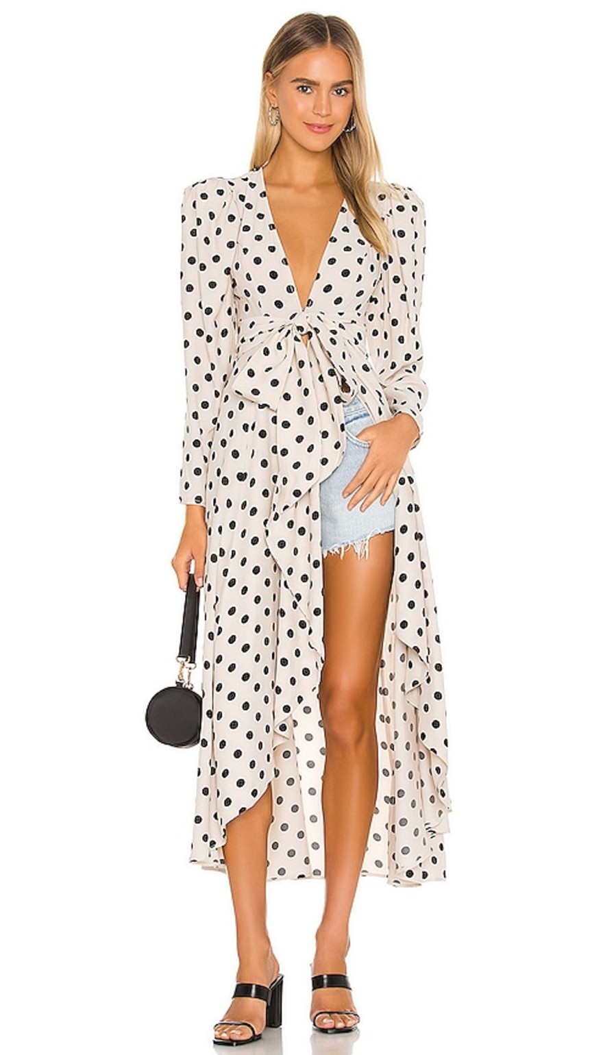 Clothes Lovers and Friends | Paradise Maxi Blouse Vanilla & Black