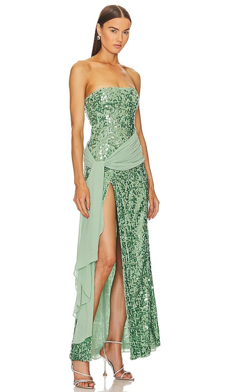 Clothes Lovers and Friends | Elektra Gown Aqua Ombre