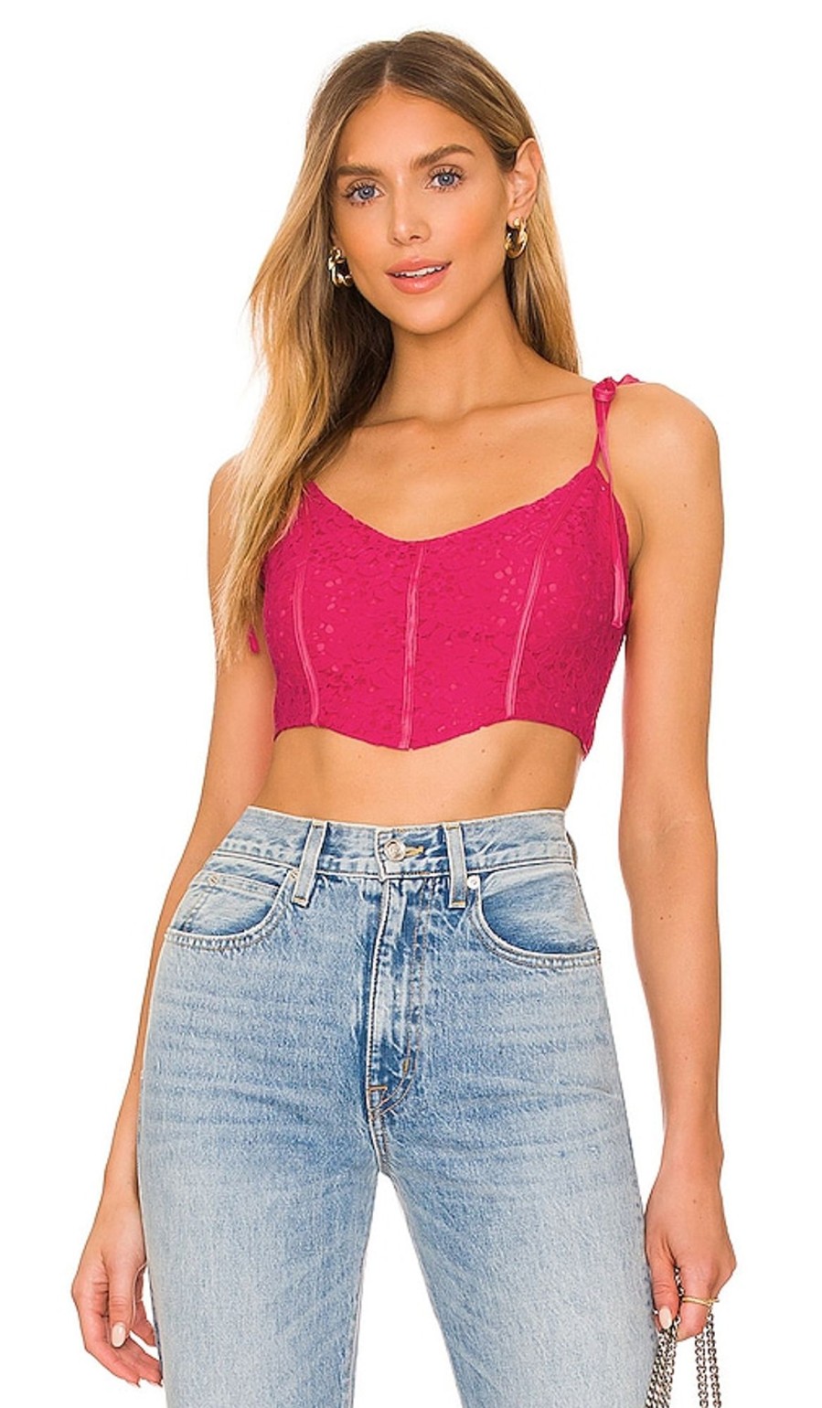 Clothes Lovers and Friends | Rosanna Bustier Top Paradise Pink