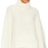 Clothes Lovers and Friends | Cable Turtleneck Sweater Ivory