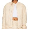 Clothes Lovers and Friends | X Lindsi Lane Wren Bomber Jacket Macadamia Neutral